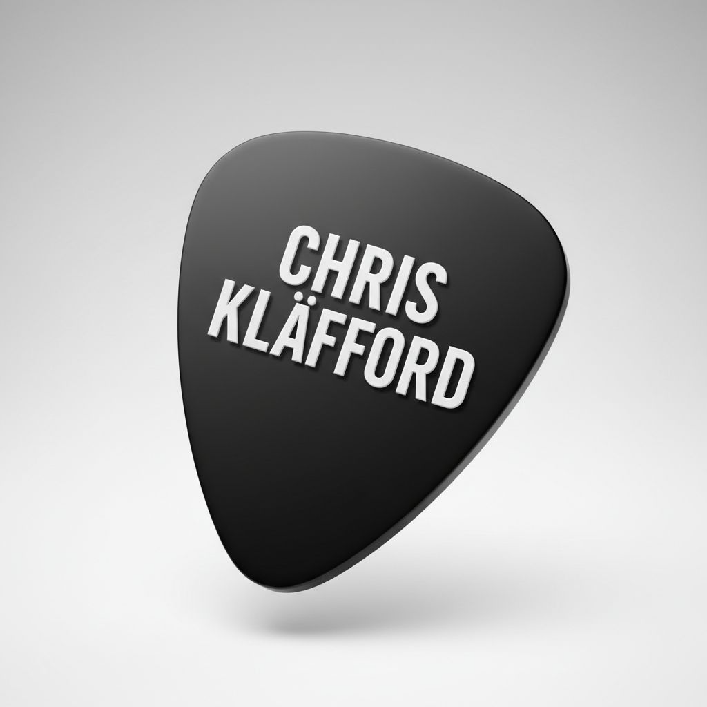 Chris Kläfford - plektrum