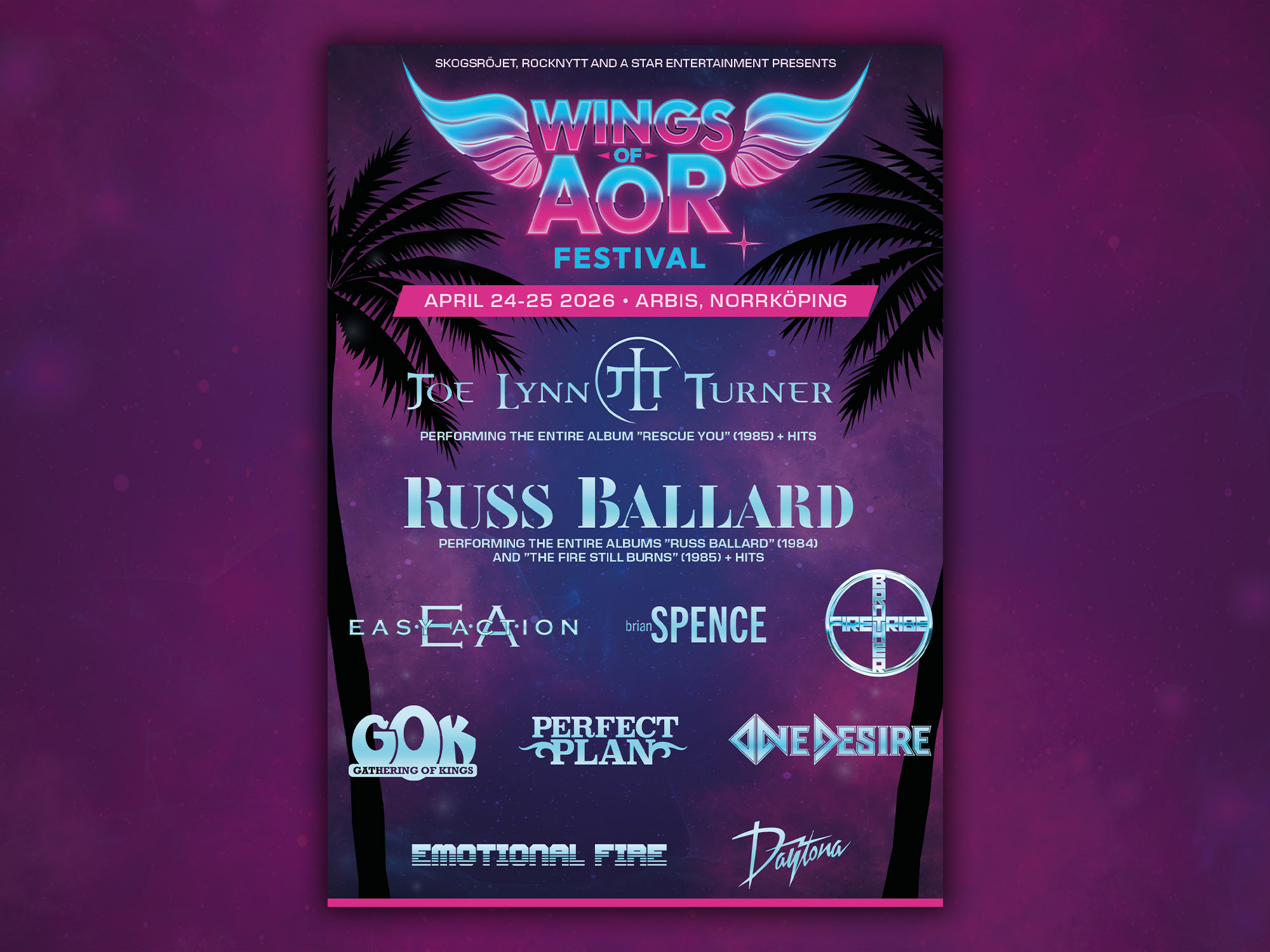 WOA Festival Poster 2026