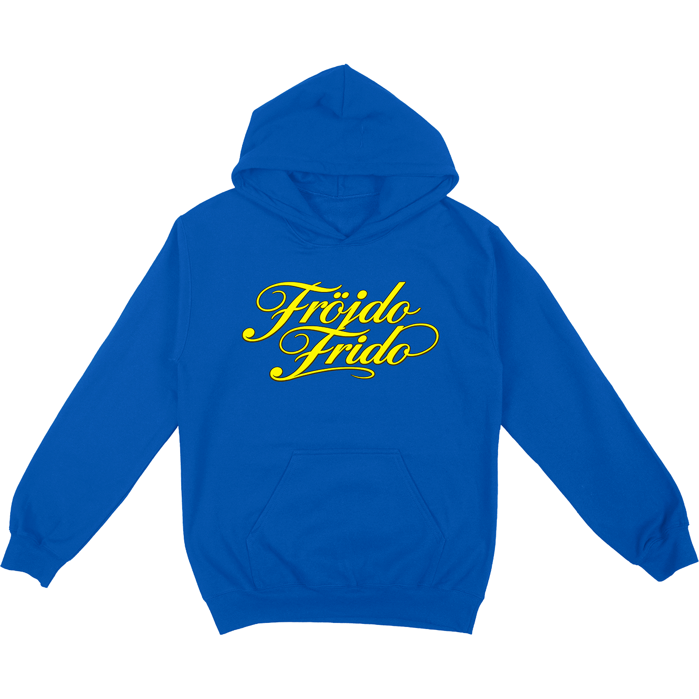 Lovet - Hoodie blå "Fröjdo"