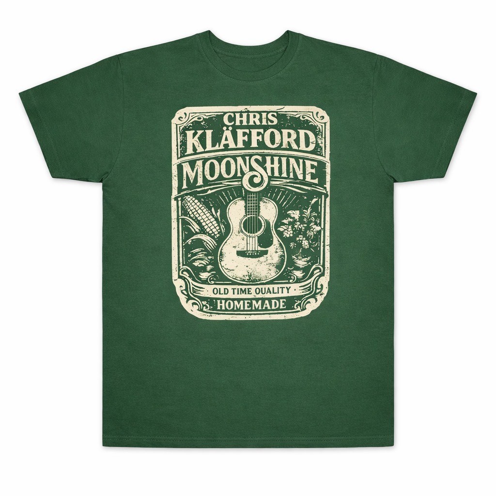 Chris Kläfford - Moonshine Tee grön