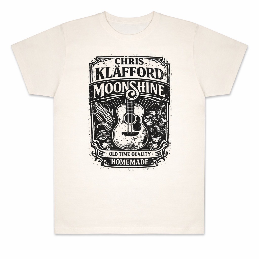 Chris Kläfford - Moonshine Tee vit