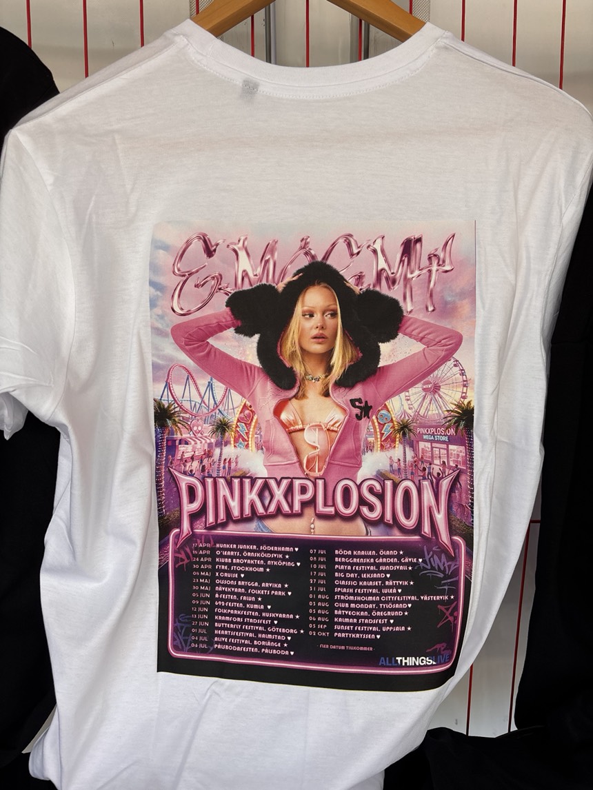 Emoemy - PInk Explosion Tour t-shirt