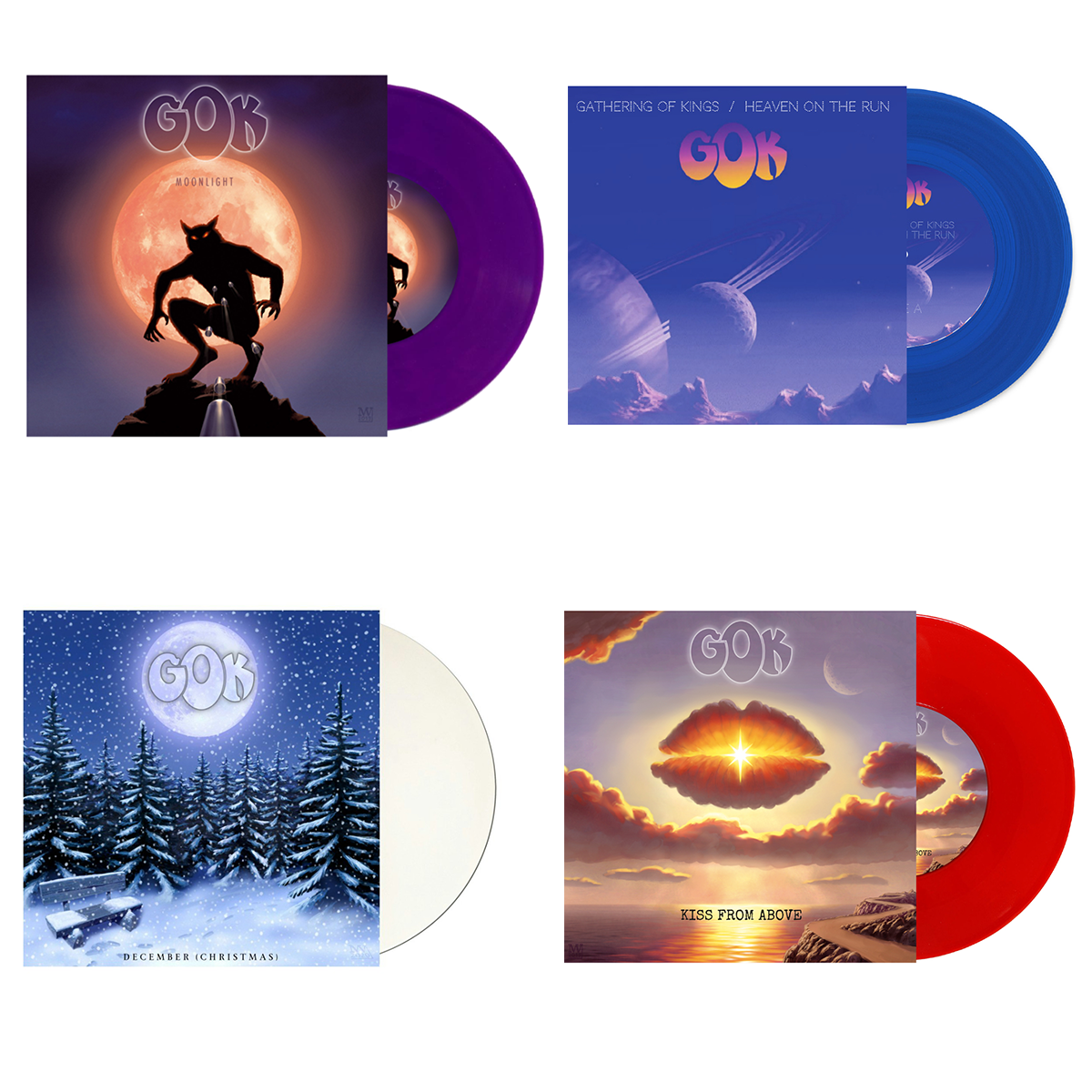 WOA - Gathering - Vinyl singles