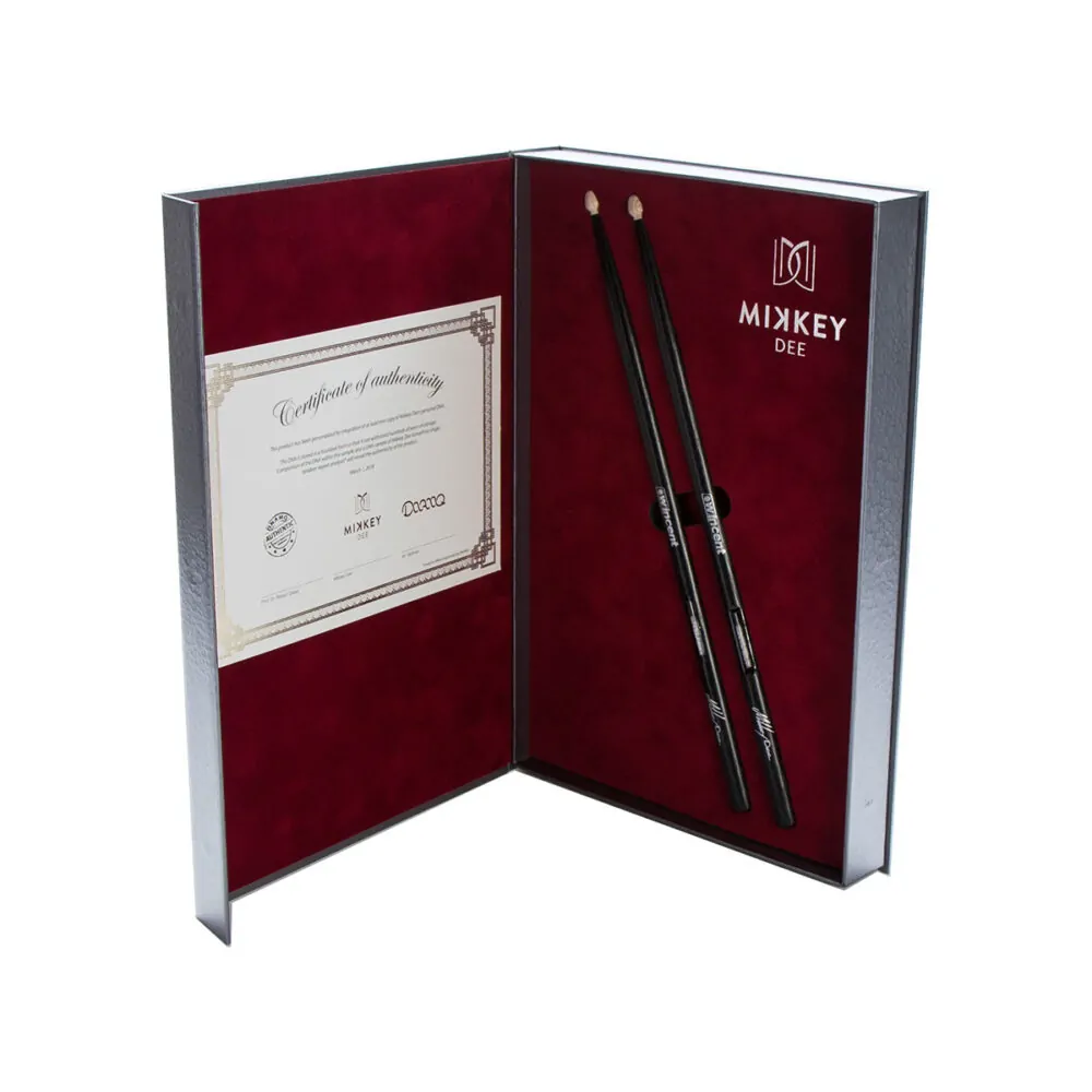 Mikkey Dee - Limited Edition DNA Drumsticks in numbered Premium box