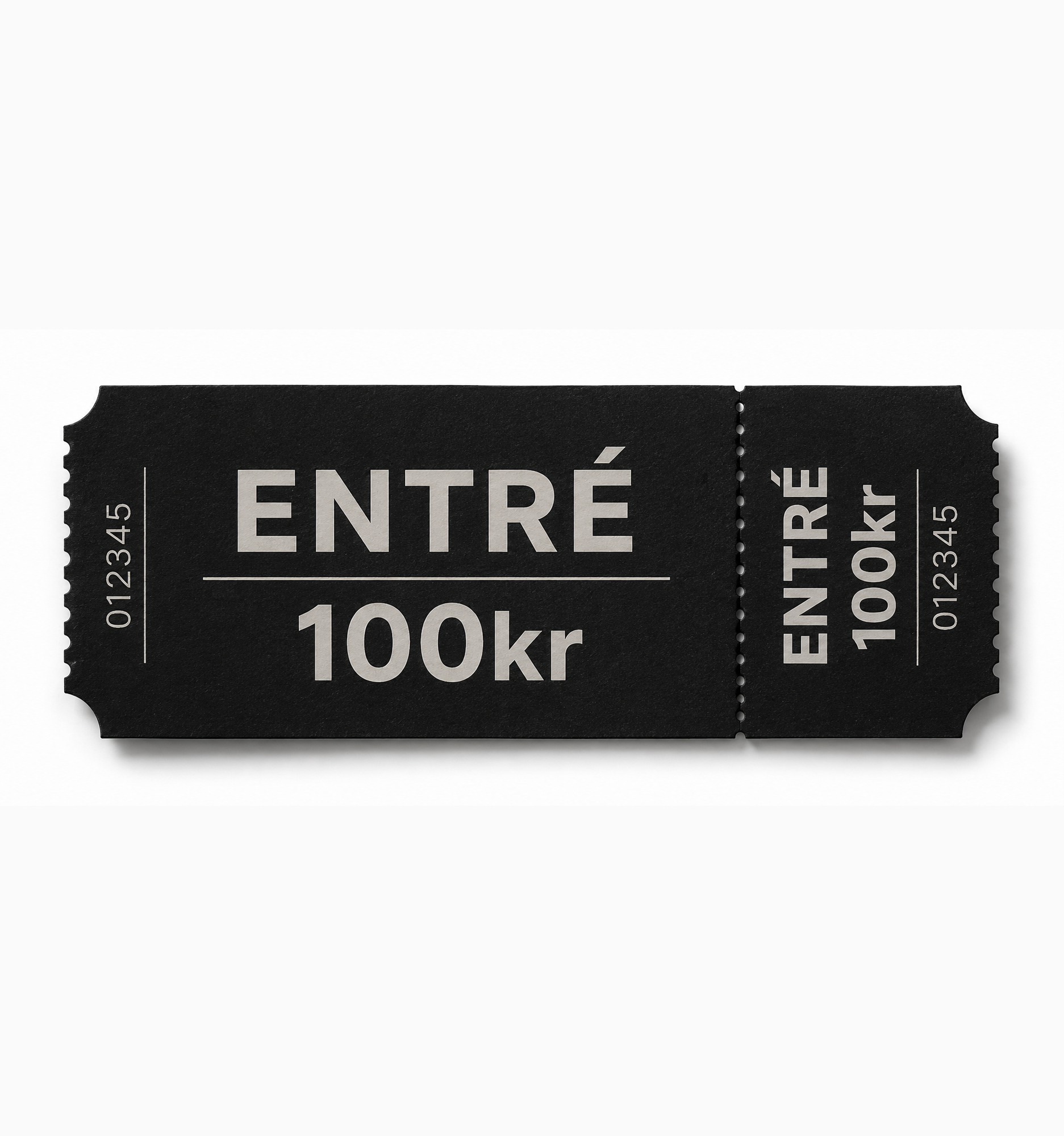 Frivillig entrébiljett 100kr