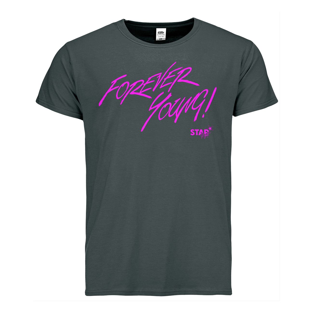 T-shirt Star Night - Forever Young Grå