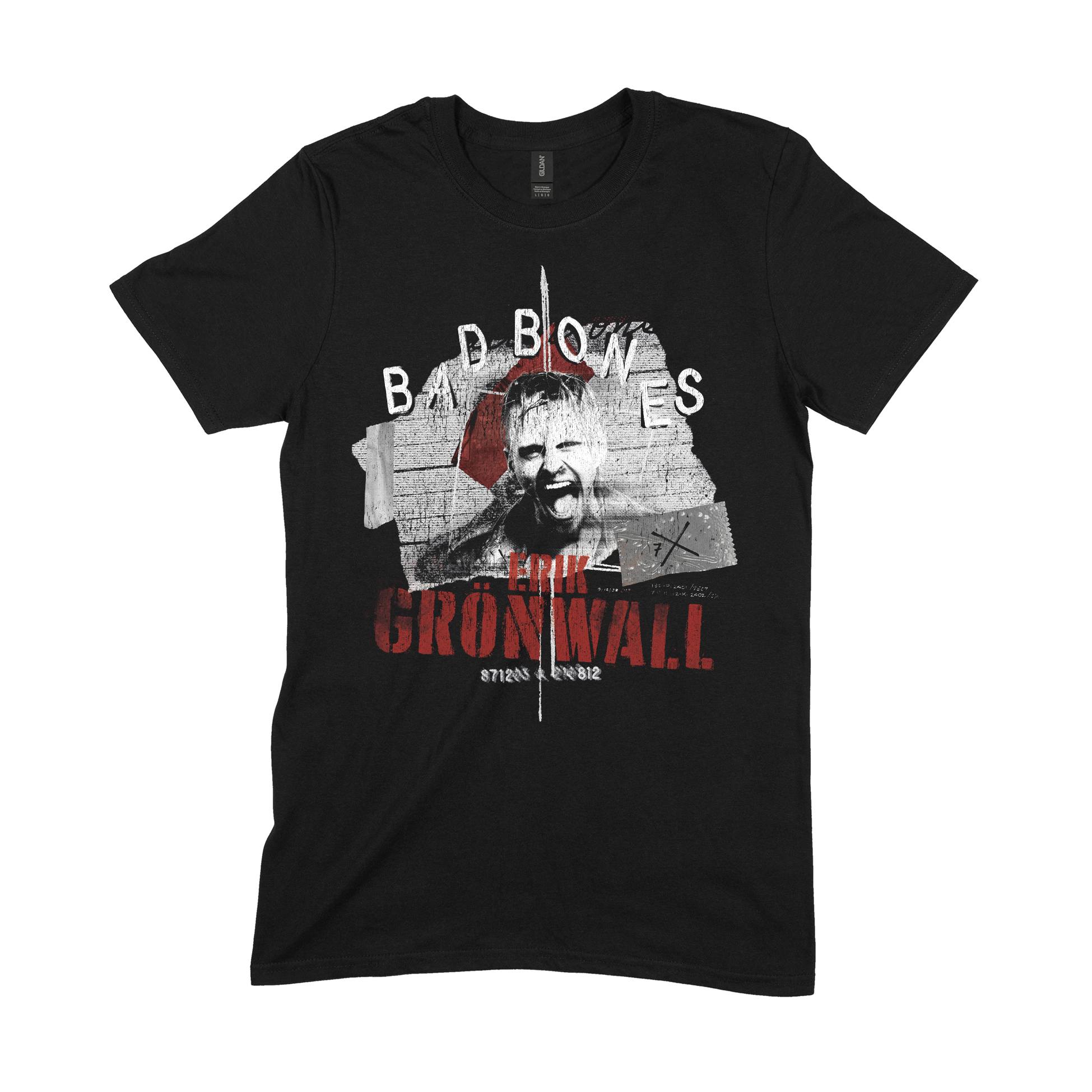 ERIK GRÖNWALL - T-SHIRT, BAD BONES