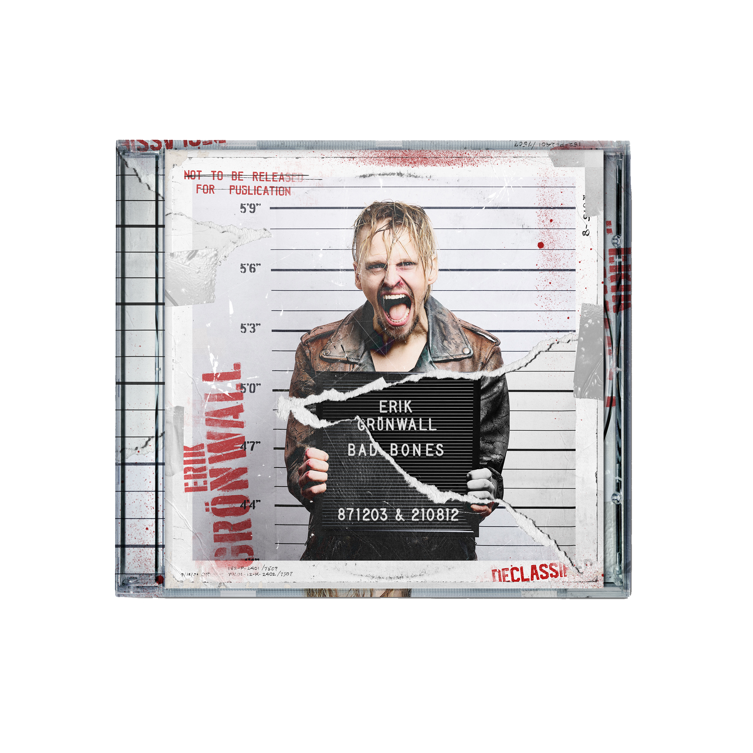 ERIK GRÖNWALL - BAD BONES, CD