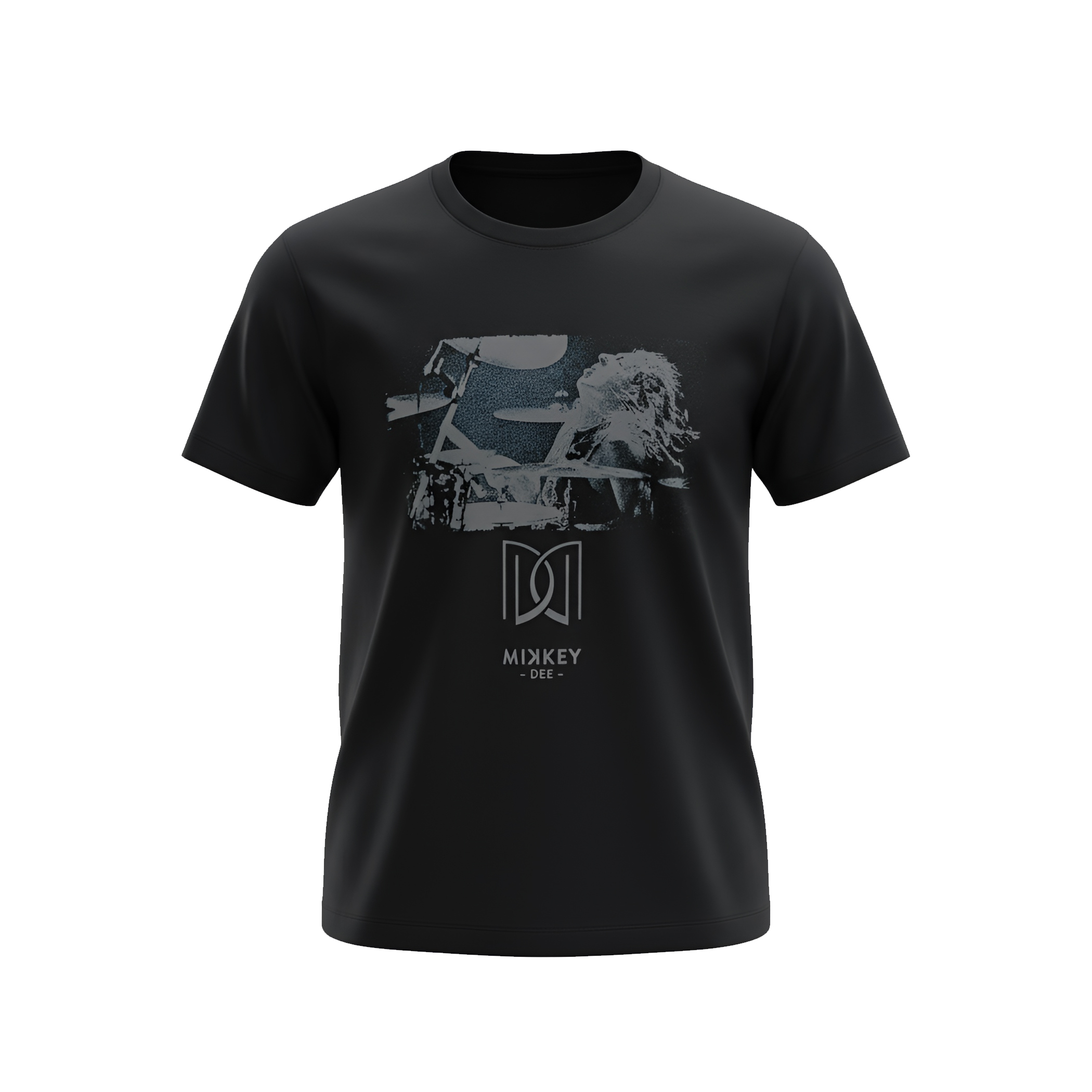 Mikkey Dee - T-shirt (Side on Drums)