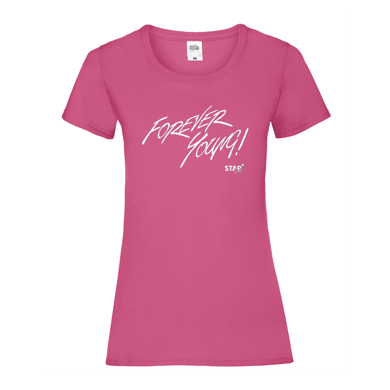 T-shirt DAM - Rosa - Forever Young