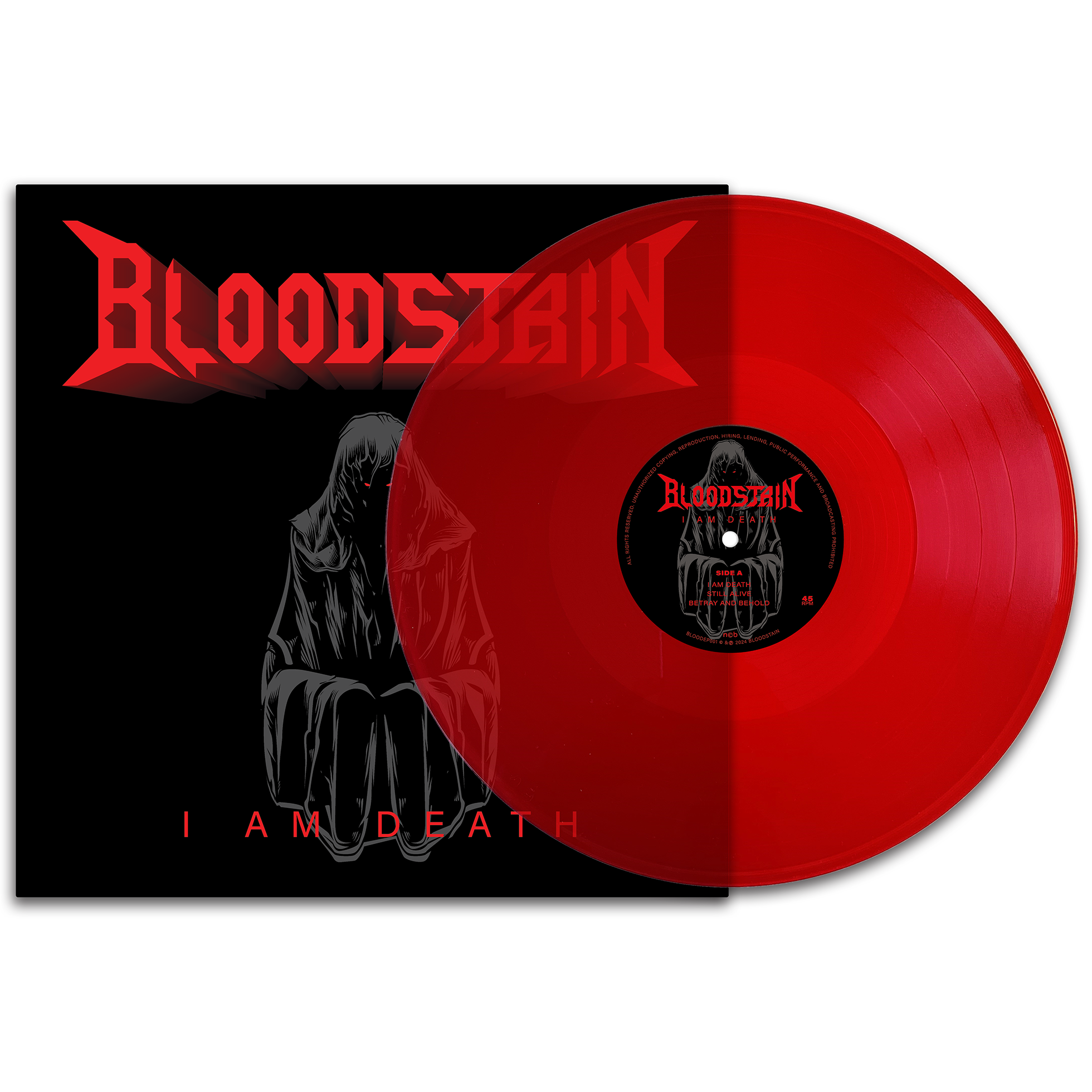 Bloodstain - EP (röd vinyl)