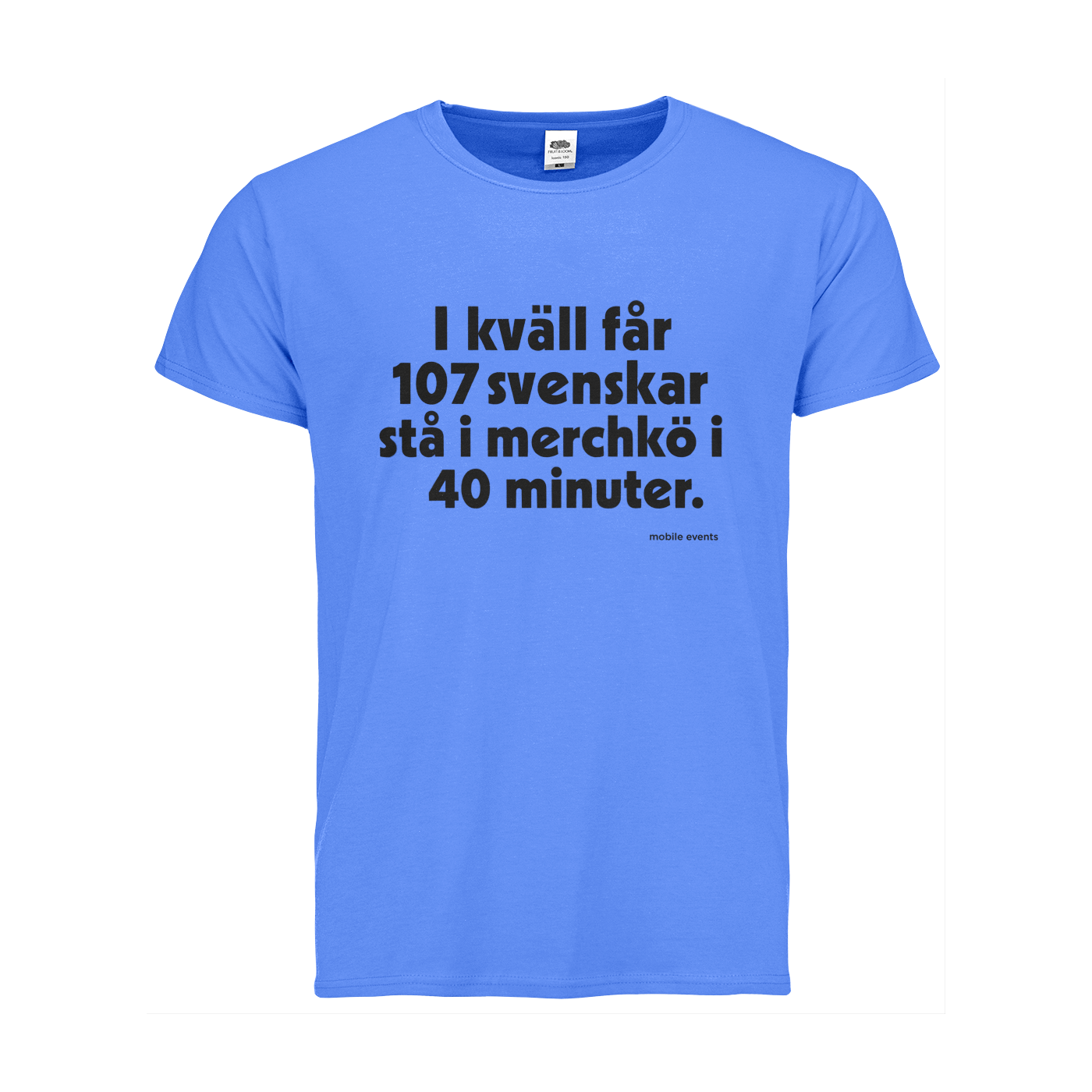 T-shirt Blå - Sweden Live 2026 special edition