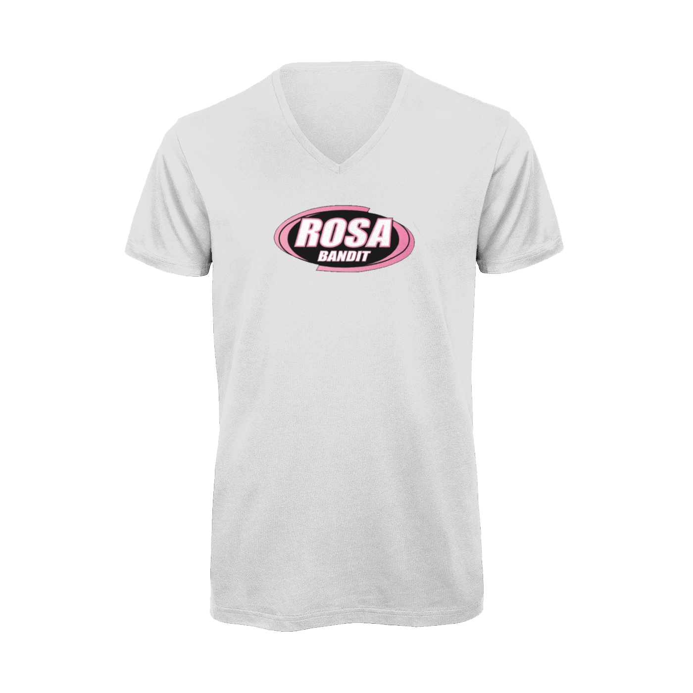 Rosa Bandit - T-shirt vit