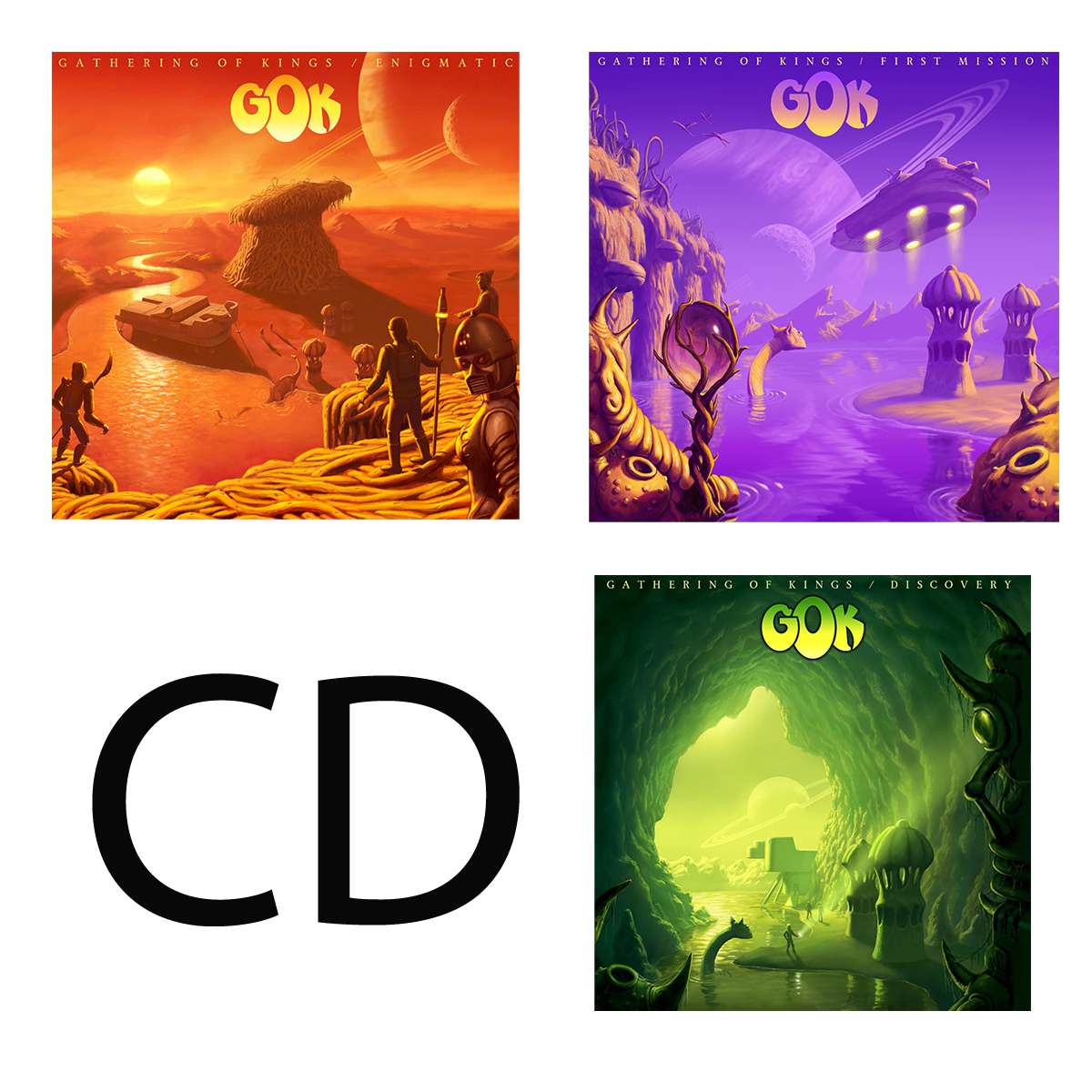 WOA Gathering CD's